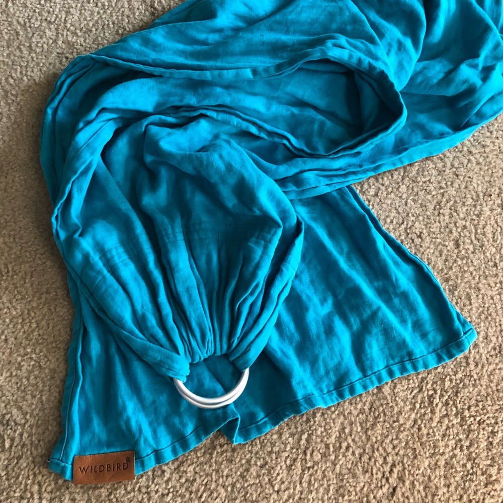 Wild Bird Double Linen Ring Sling